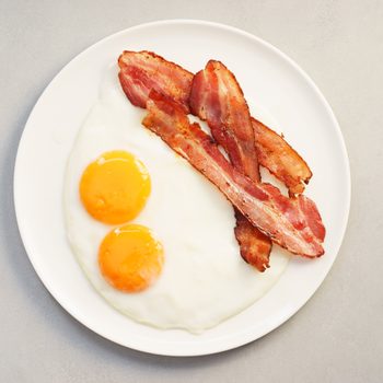 bacon and eggs