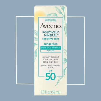 aveeno positively mineral sunscreen