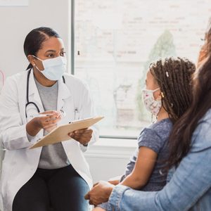 Female Pediatrician Talks With Patient S Mother E1627932773135 Sq